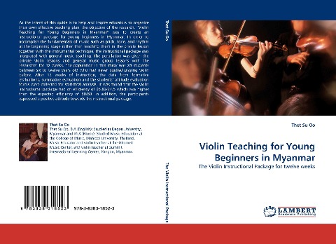 Violin Teaching for Young Beginners in Myanmar: The Violin Instructional Package for twelve weeks