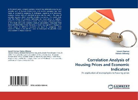 Correlation Analysis of Housing Prices and Economic Indicators: An application of econophysics to housing prices