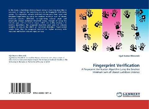 Fingerprint Verification: A Fingerprint Verification Algorithm Using the Smallest Minimum Sum of Closest Euclidean Distance