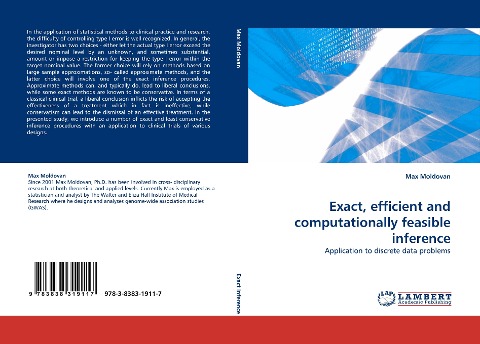 Exact, efficient and computationally feasible inference: Application to discrete data problems