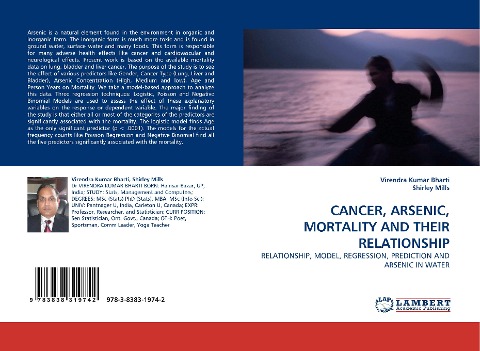 CANCER, ARSENIC, MORTALITY AND THEIR RELATIONSHIP: RELATIONSHIP, MODEL, REGRESSION, PREDICTION AND ARSENIC IN WATER