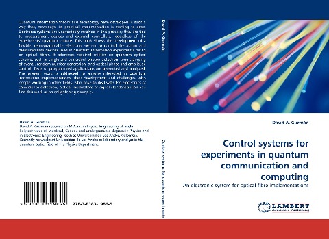 Control systems for experiments in quantum communication and computing: An electronic system for optical fibre implementations