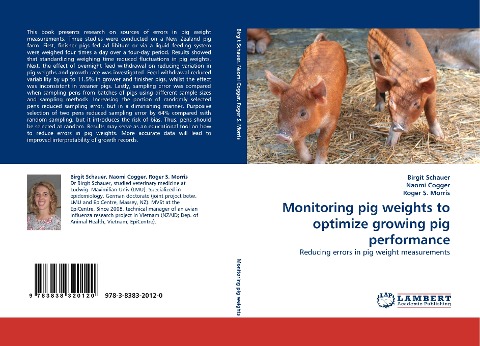 Monitoring pig weights to optimize growing pig performance: Reducing errors in pig weight measurements