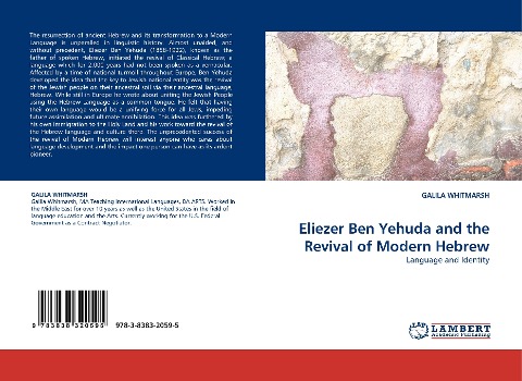 Eliezer Ben Yehuda and the Revival of Modern Hebrew: Language and Identity