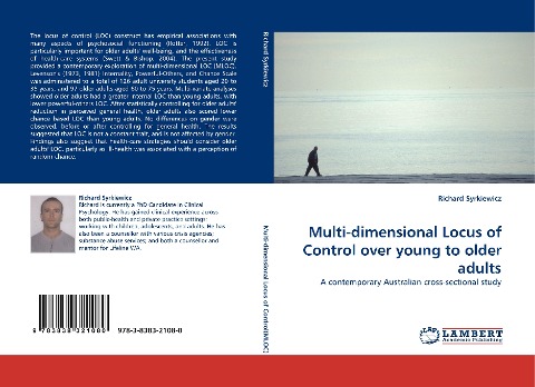 Multi-dimensional Locus of Control over young to older adults: A contemporary Australian cross-sectional study