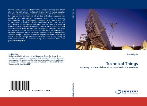 Technical Things: An essay on the social constitution of technical artefacts