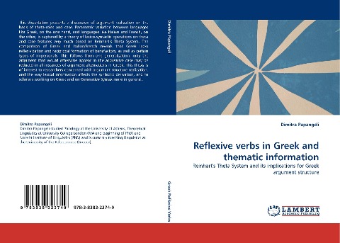 Reflexive verbs in Greek and thematic information: Reinharts Theta System and its implications for Greek argument structure