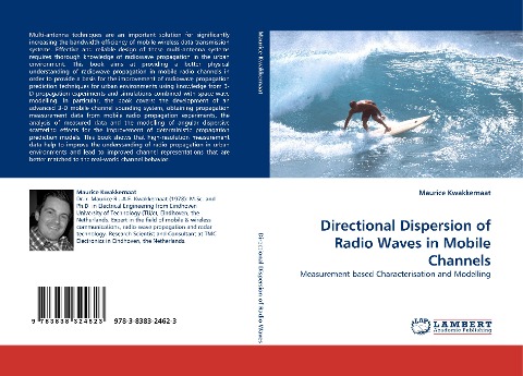 Directional Dispersion of Radio Waves in Mobile Channels: Measurement based Characterisation and Modelling