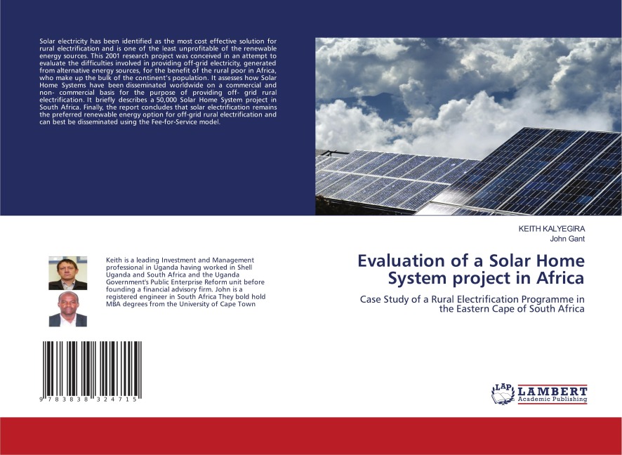 Evaluation of a Solar Home System project in Africa: Case Study of a Rural Electrification Programme in the Eastern Cape of South Africa