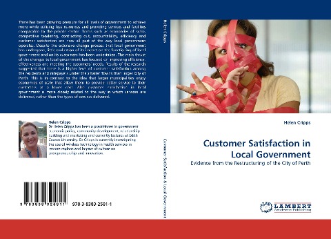 Customer Satisfaction in Local Government: Evidence from the Restructuring of the City of Perth