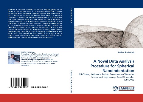 A Novel Data Analysis Procedure for Spherical Nanoindentation: PhD Thesis, Siddhartha Pathak, Department of Materials Science and Engineering, Drexel University,  June 2009