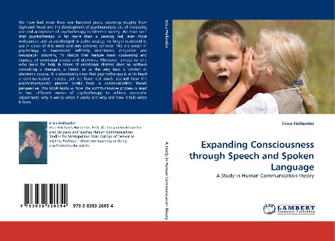 Expanding Consciousness through Speech and Spoken Language: A Study in Human Communication theory