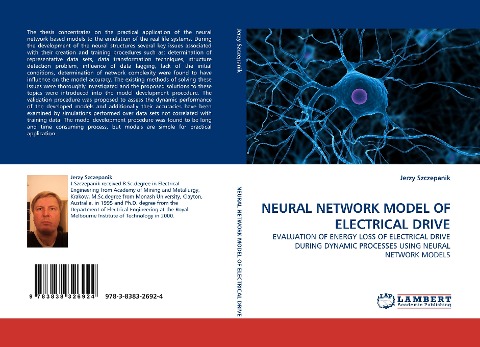NEURAL NETWORK MODEL OF ELECTRICAL DRIVE: EVALUATION OF ENERGY LOSS OF ELECTRICAL DRIVE DURING DYNAMIC PROCESSES USING NEURAL NETWORK MODELS