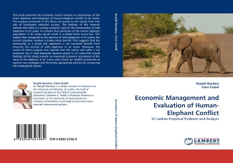 Economic Management and Evaluation of Human-Elephant Conflict: Sri Lankan Empirical Evidence and Analysis