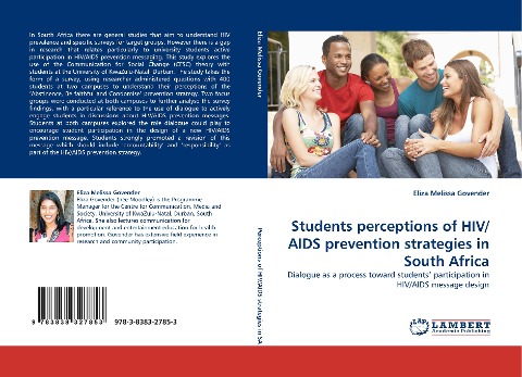 Students perceptions of HIV/AIDS prevention strategies in South Africa: Dialogue as a process toward students participation in HIV/AIDS message design
