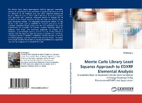 Monte Carlo Library Least Squares Approach to EDXRF Elemental Analysis: A Guideline Book to Implement Monte Carlo Simulation of Energy-Dispersive X-Ray Fluorescence(EDXRF) and Applications