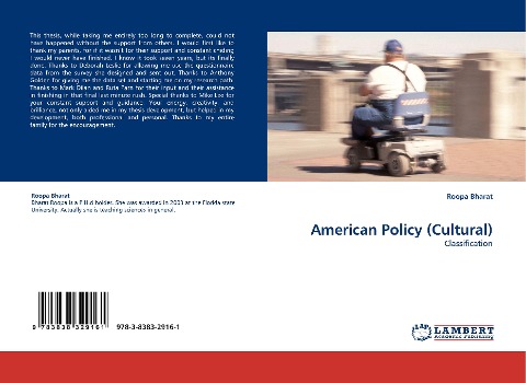 American Policy (Cultural): Classification