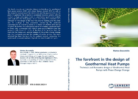 The forefront in the design of Geothermal Heat Pumps: Technical and Economic design of Geothermal Heat Pumps with Phase Change Storage
