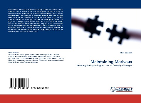 Maintaining Marivaux: Restoring the Psychology of Love to Comedy of Intrigue
