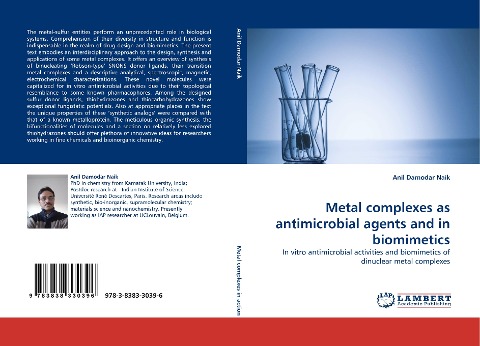 Metal complexes as antimicrobial agents and in biomimetics: In vitro antimicrobial activities and biomimetics of dinuclear metal complexes