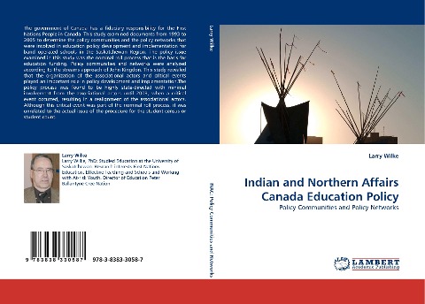Indian and Northern Affairs Canada Education Policy: Policy Communities and Policy Networks