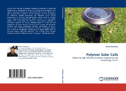 Polymer Solar Cells: Achieving high efficiency by device engineering and morphology control