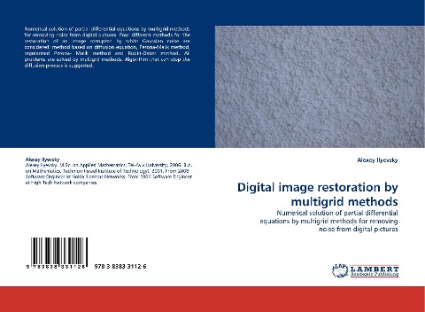 Digital image restoration by multigrid methods: Numerical solution of partial differential equations by multigrid methods for removing noise from digital pictures
