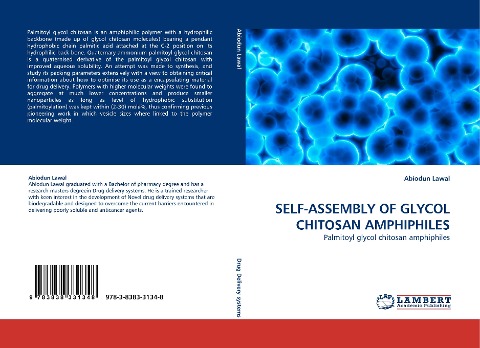 SELF-ASSEMBLY OF GLYCOL CHITOSAN AMPHIPHILES: Palmitoyl glycol chitosan amphiphiles