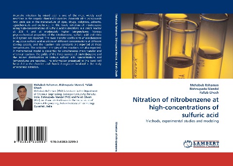 Nitration of nitrobenzene at high-concentrations of sulfuric acid: Methods, experimental studies and modeling