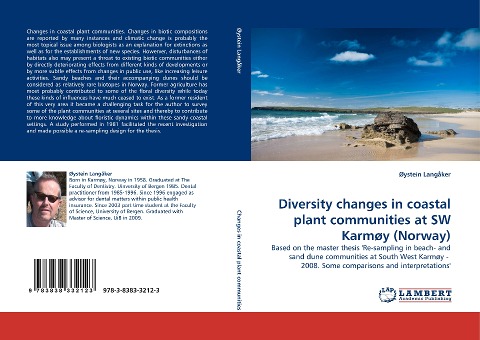Diversity changes in coastal plant communities at SW Karmøy (Norway): Based on the master thesis Re-sampling in beach- and sand dune communities at South West Karmøy -  2008. Some comparisons and interpretations