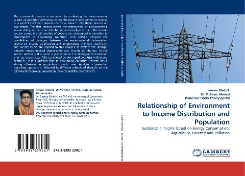 Relationship of Environment to Income Distribution and Population: Sustainable Income based on Energy Consumption, Agriculture, Forestry and Pollution