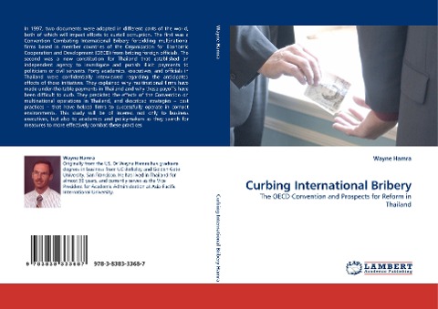 Curbing International Bribery: The OECD Convention and Prospects for Reform in Thailand