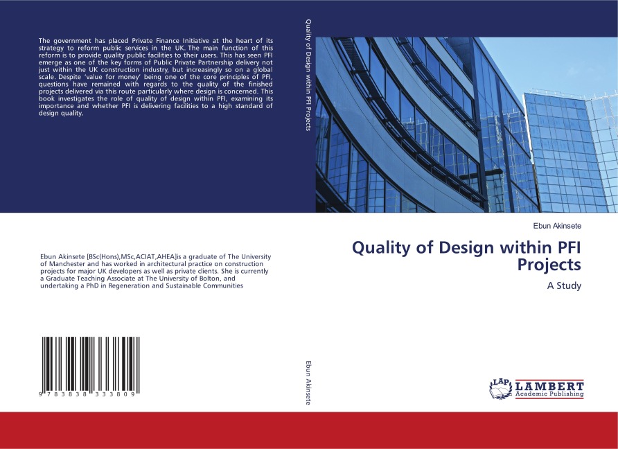 Quality of Design within PFI Projects: A Study