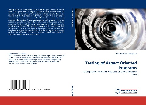 Testing of Aspect Oriented Programs: Testing Aspect Oriented Programs as Object Oriented Ones