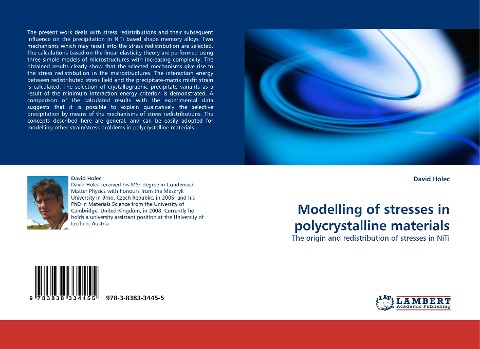 Modelling of stresses in polycrystalline materials: The origin and redistribution of stresses in NiTi