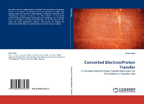 Concerted Electron/Proton Transfer: A Concerted Electron/Proton Transfer Mechanism For The Oxidation of Ascorbic Acid