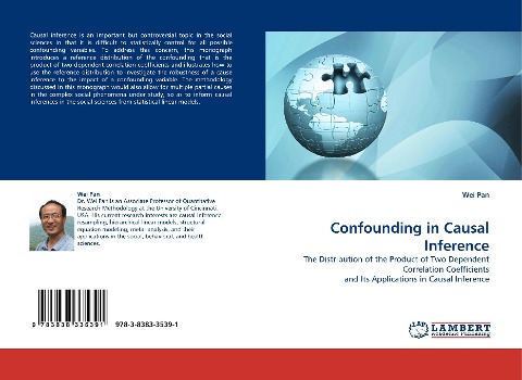 Confounding in Causal Inference: The Distribution of the Product of Two Dependent Correlation Coefficients and Its Applications in Causal Inference