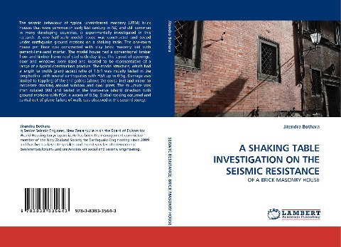 A SHAKING TABLE INVESTIGATION ON THE SEISMIC RESISTANCE: OF A BRICK MASONRY HOUSE
