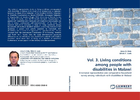 Vol. 3. Living conditions among people with disabilities in Malawi: A national representative and comparative household survey among individuals with disabilities in Malawi