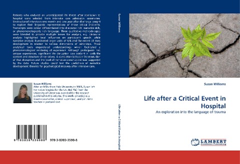 Life after a Critical Event in Hospital: An exploration into the language of trauma