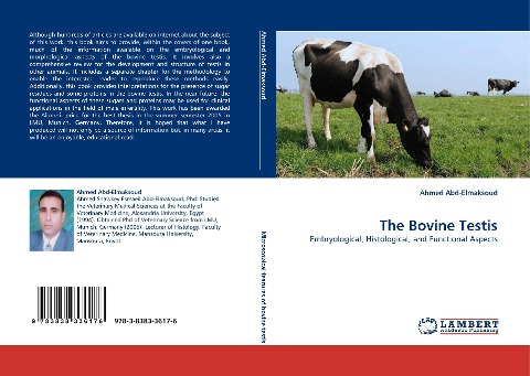 The Bovine Testis: Embryological, Histological, and Functional Aspects