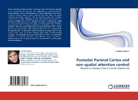 Posterior Parietal Cortex and non-spatial attention control: Neurons in macaque Area 7a encode cognitive set