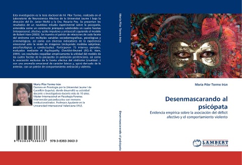 Desenmascarando al psicópata: Evidencia empírica sobre la asociación del déficit afectivo y el comportamiento violento