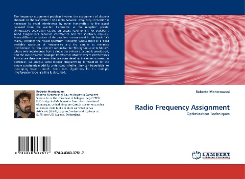 Radio Frequency Assignment: Optimization Techniques