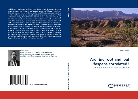 Are fine root and leaf lifespans correlated?: Annual patterns of root production