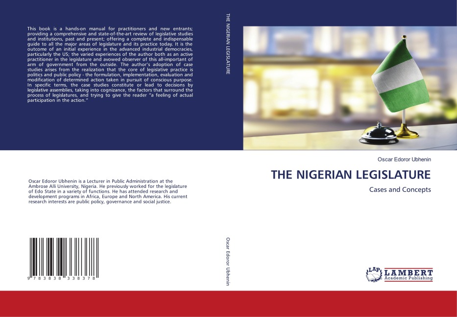 THE NIGERIAN LEGISLATURE: Cases and Concepts