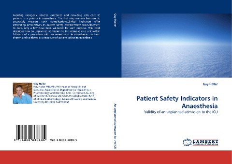 Patient Safety Indicators in Anaesthesia: Validity of an unplanned admission to the ICU