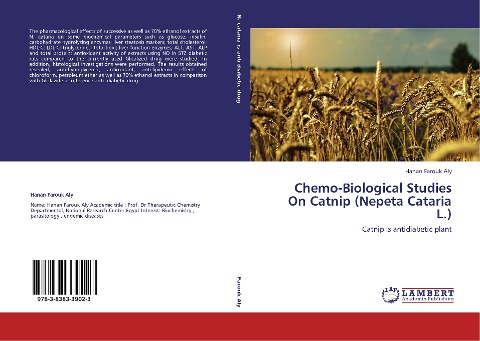Chemo-Biological Studies On Catnip (Nepeta Cataria L.): Catnip is antidiabetic plant