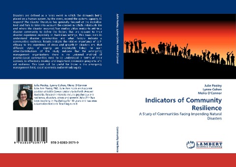 Indicators of Community Resilience: A Study of Communities Facing Impending Natural Disasters