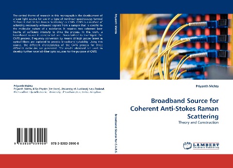 Broadband Source for Coherent Anti-Stokes Raman Scattering: Theory and Construction